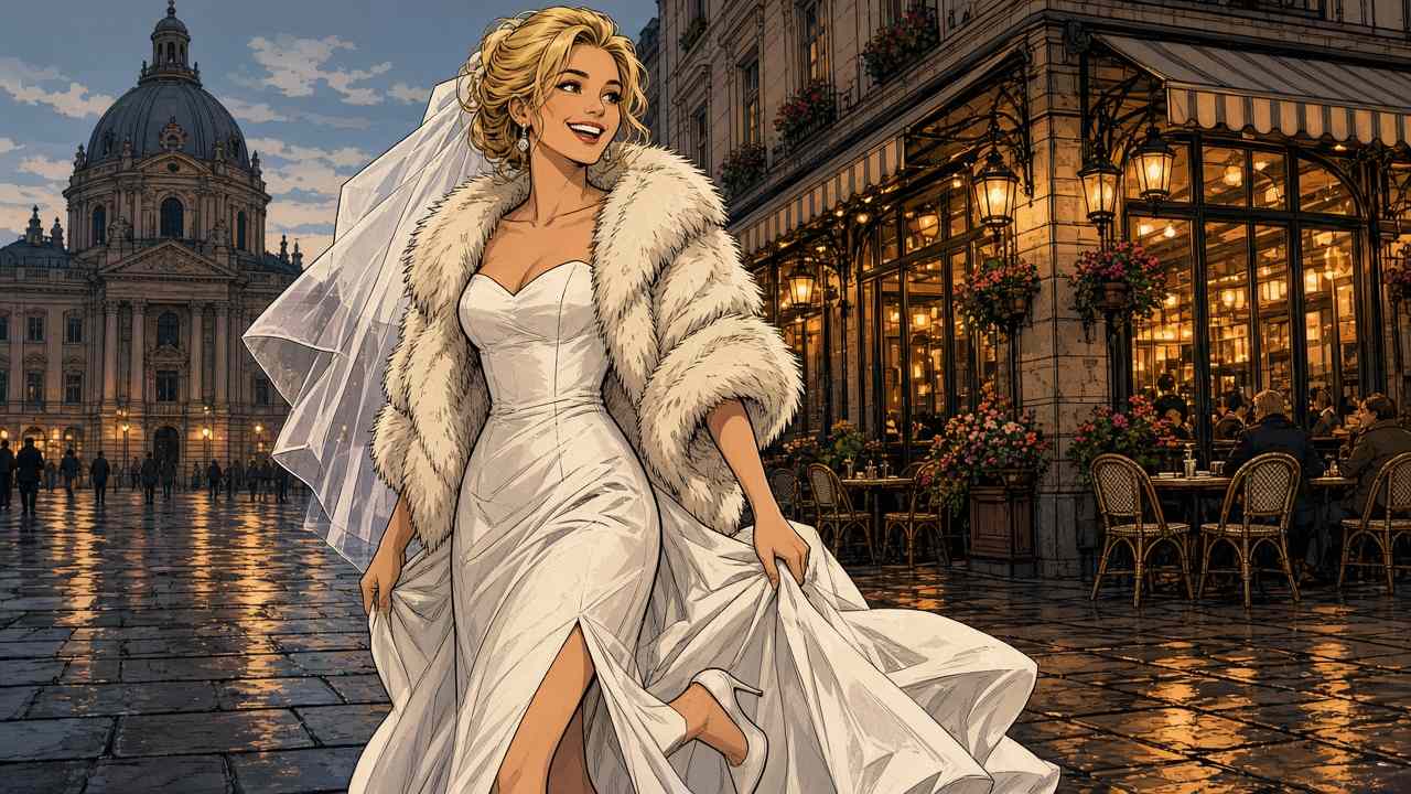 Gehört zum Brautkleid eigentlich schon der Starbucks-Run dazwischen?