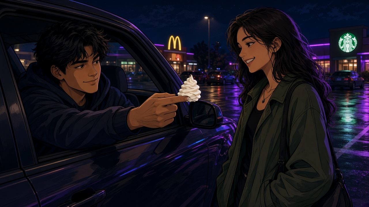 Ist Sahne auf dem Finger die neue Dating-App zwischen McDonald’s und Starbucks?